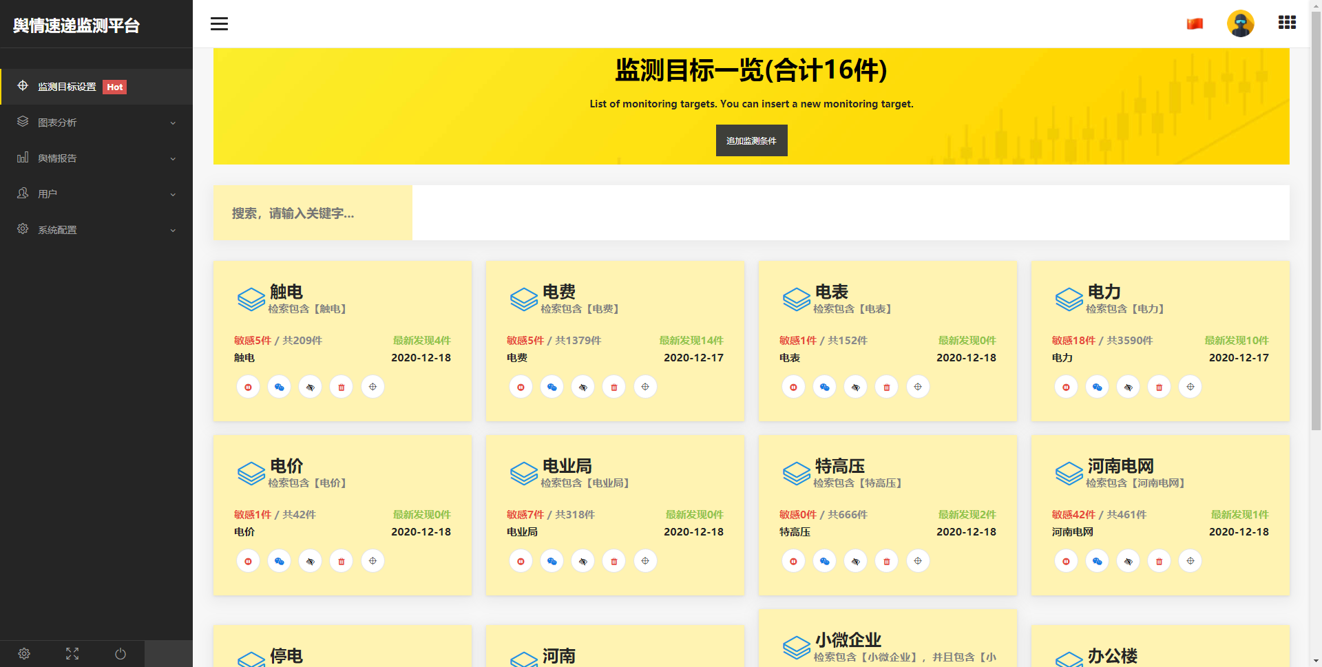 校园舆情监测平台